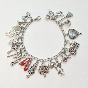 Wizard of Oz Inspired Charm Bracelet