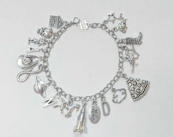 Toy Story Inspired Charm Bracelet, Movie Inspired Charm Bracelet