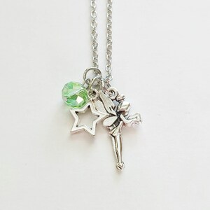 Tinkerbell Inspired Necklaces, Peter Pan Inspired Necklaces, Fairy Necklaces, Disney Necklaces, Charm Necklaces