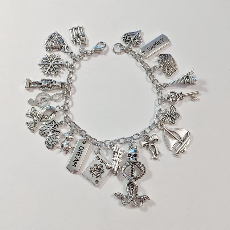 Anastasia Inspired Charm Bracelet, Dreamworks Anastasia Movie