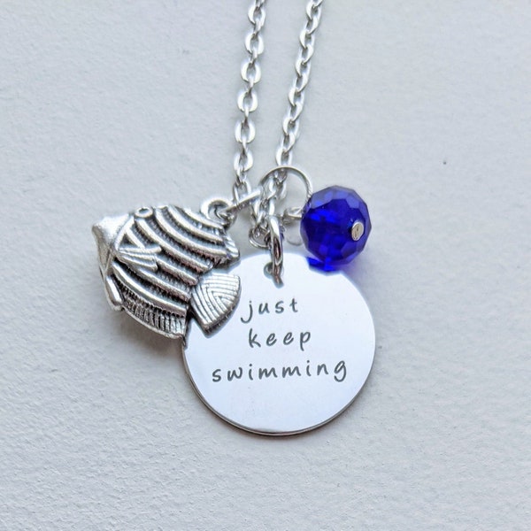 Finding Dory Inspired Necklace, Finding Nemo Inspired Necklace, Disney Pixar Jewelry