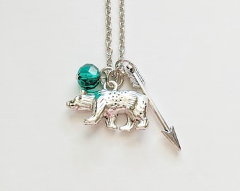 Merida Inspired Necklaces, Brave Inspired Necklaces, Princess Necklaces, Scottish Princess Necklaces, Bow & Arrow Necklace, Bear Necklace