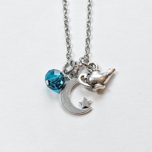 Jasmine Inspired Necklaces, Princess Necklaces, Charmed Necklaces, Arabian Nights Necklaces