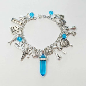 Atlantis Inspired Charm Bracelet, Disney Atlantis, Princess Kida Charm Bracelet