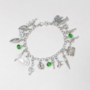 Tarzan Inspired Charm Bracelet, Movie Inspired Charm Bracelet
