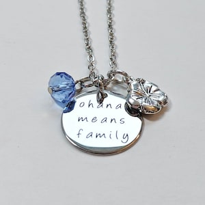 Lilo & Stitch Inspired Necklace, Charmed Necklace