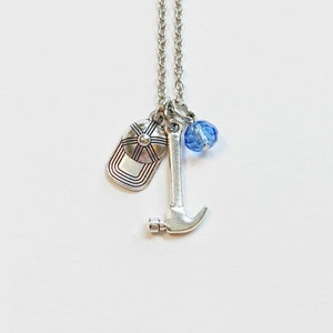 Fix it Felix Inspired Necklace, Wreck it Ralph Inspired Necklace