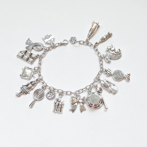 Chocolate Factory Inspired Charm Bracelet