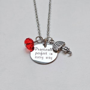Mary Poppins Inspired Necklace, Charmed Necklace