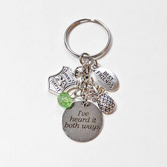 Psych Show Inspired Keychain, Fandom Keychain, Charmed Keychain, Purse  Charms, Backpack Charms