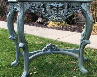 vintage entry table mid century vintage french provincial console entry table antique entry table etsy vintage entry table mid century vintage french provincial console entry table antique entry table etsy