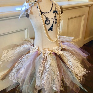Tutu with matching Hair Piece, Choice of Colors