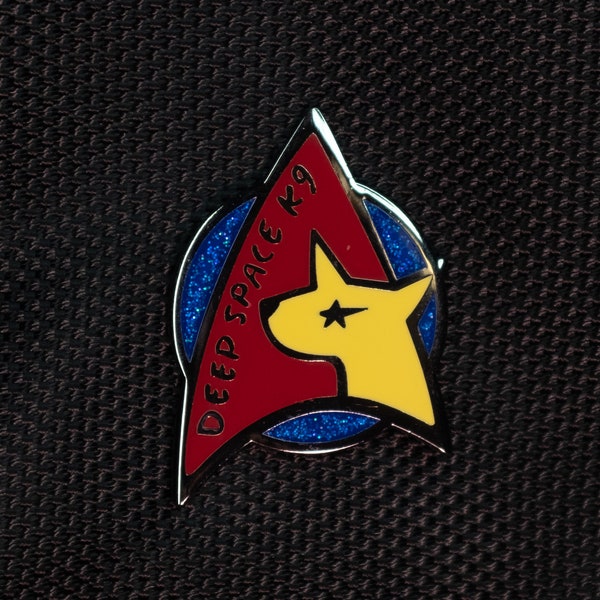 Deep Space K9 Lapel Pin