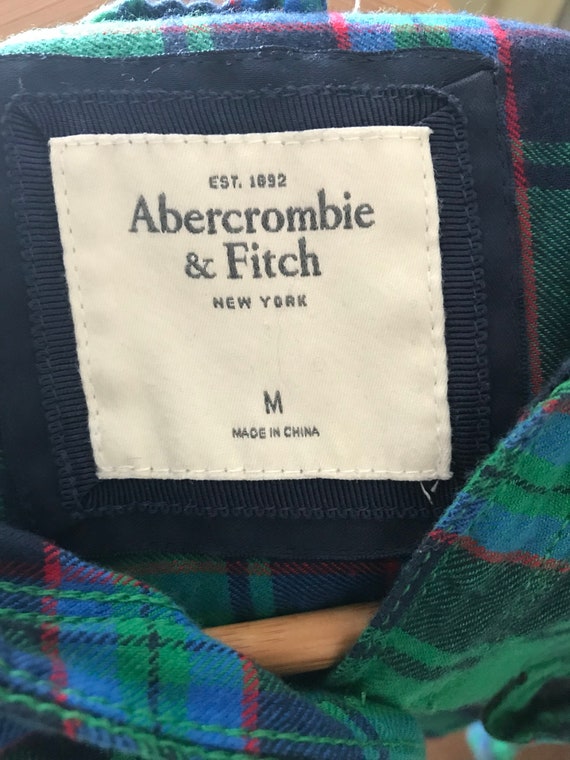 Womens Abercrombie and Fitch Flannel - Etsy