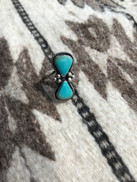Navajo turquoise ring