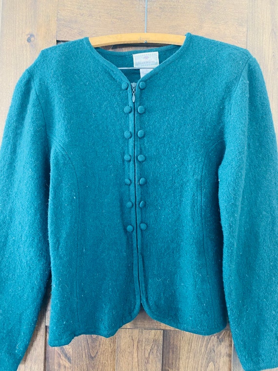 Womens vintage cardigan sweater - image 1