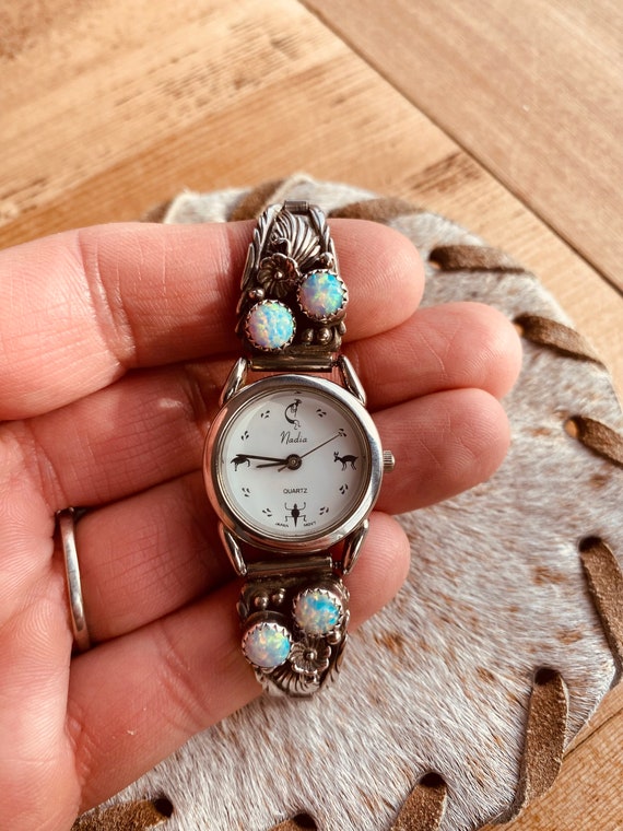 Opal Navajo watch