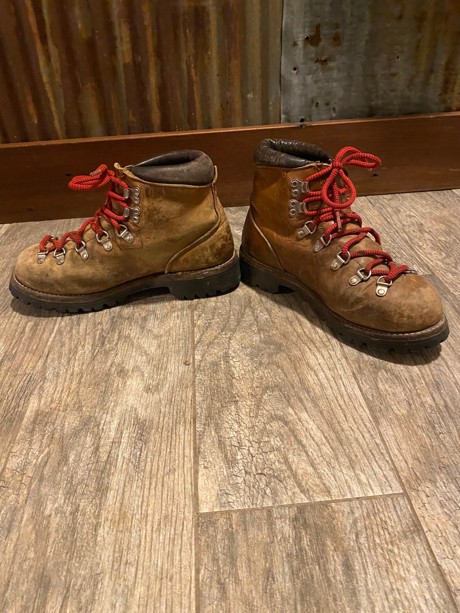Vintage Red Wing Hiking Boots Etsy