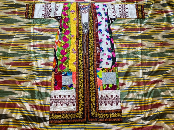 SALE!!! Uzbek Vintage Handmade Embroidery Patchwor