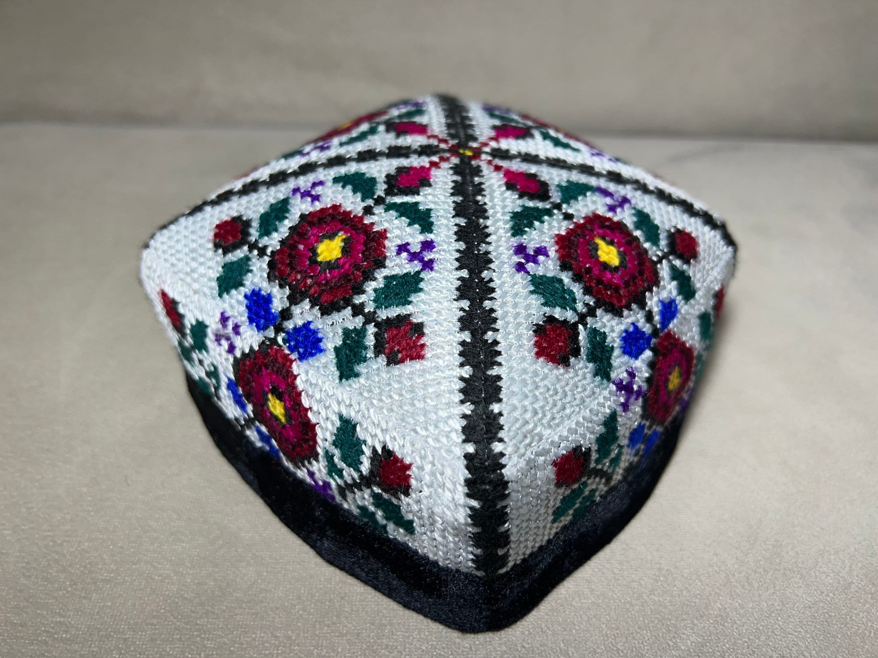 Uzbek Cap, Suzani Hat, Uzbek Doppi, Boho Hippie Hat, Ethnic Uzbek Cap, Suzani Hat, Uzbek Doppi, Boho Hippie Hat, Ethnic