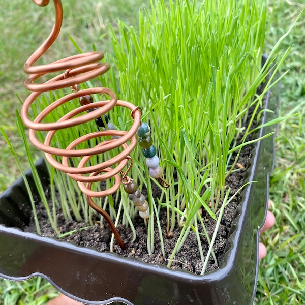 Copper Antenna for Plants Etsy