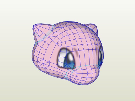 Mascara De Mew Mew Mask Pokemon Universe Papercraft Etsy