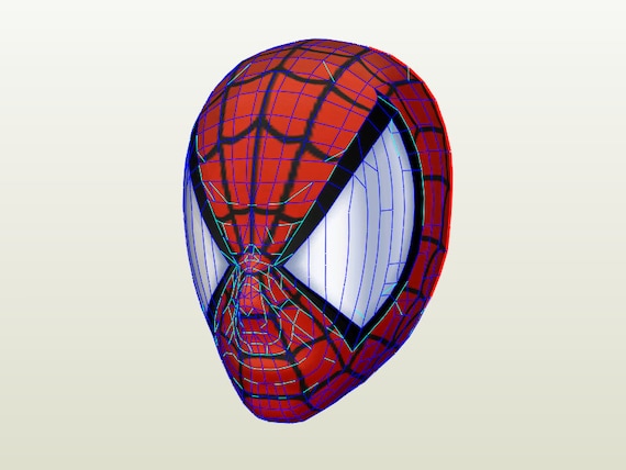 Spider-man Mask / Mascara Del Hombre Araña Marvel Comics. - Etsy Australia
