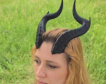 Devil Horns 3d printed for cosplay