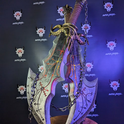 Blades of Chaos Replica Cosplay Prop Etsy
