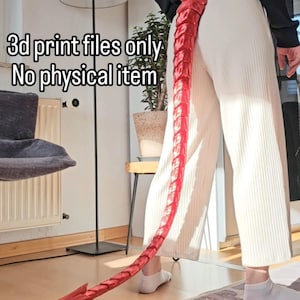 Devil Tail articulated digital 3d print files