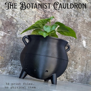 The Botanist Cauldron 3d print files