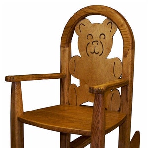 Bear Rocking Chair Etsy