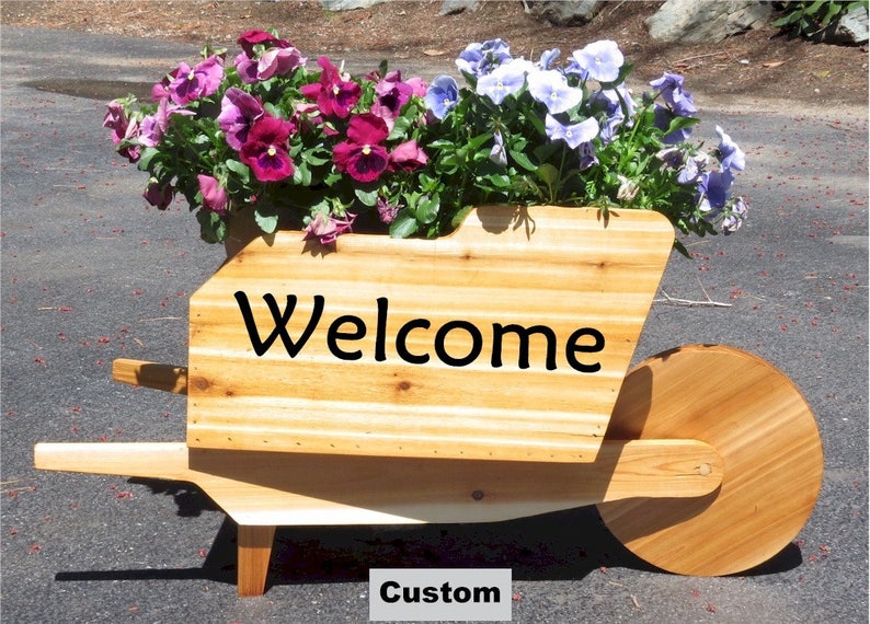 Garden Flower Wheelbarrow image 5