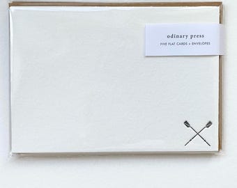 Rowing Flat Cards Gifts for Rowers, Rowing Coaches or the Crew
