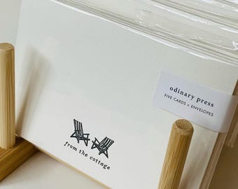 Letterpress Cottage Card Set Host Gift