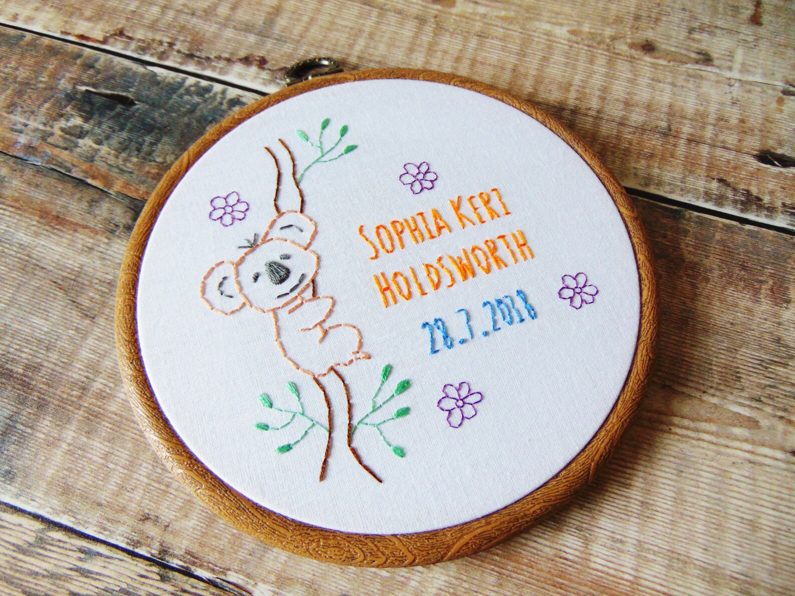 Koala Gift, Personalised Koala Bear Gifts, Austrialian Animals, Nursery ...