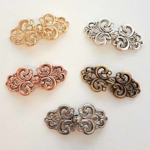Scrollwork Cloak Clasp