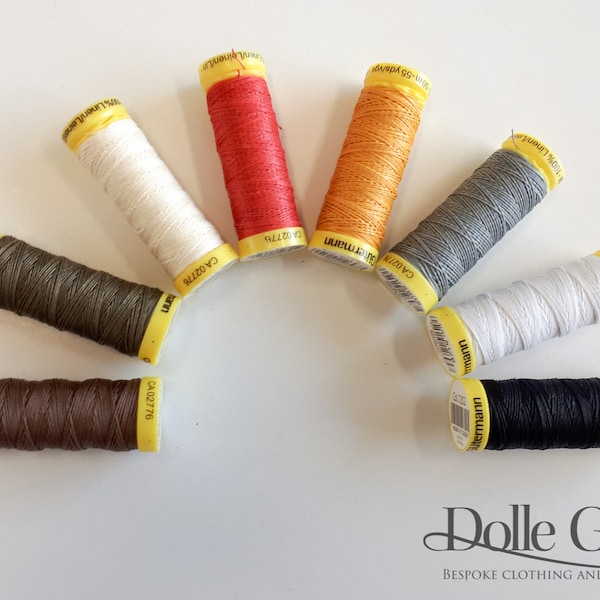 Fil à coudre en lin Gutermann - 50 mètres / 55 yards