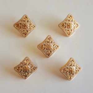 Pulsanti quadrati - Set di 5