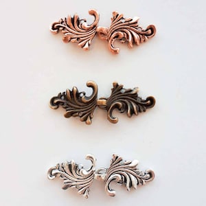 Cloak Clasp &quot;Leaf&quot;