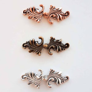 Cloak Clasp "Leaf"