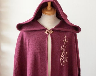 Cloak With Embroidery
