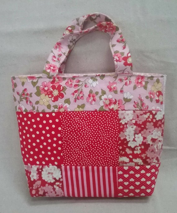Padded Patchwork Bag Handmade With Love - Etsy