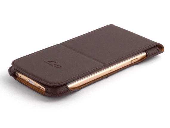Iphone 6 Leather Case Iphone 6 Flip Case Leather Case Etsy