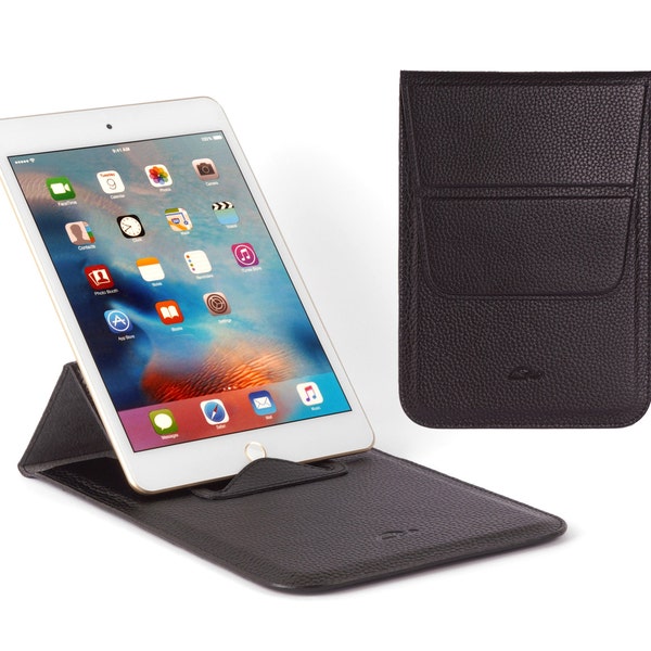 Tablet Hülle Galaxy Tab S2 8.0" - Lederhülle Galaxy Tab S2 8.0" - Lederetui Galaxy Tab S2 8.0" - Ledertasche - Genarbtes Leder