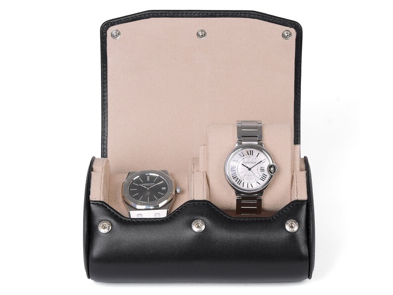 Reise Uhrenbox für 2 Uhren Uhrenkiste zur Aufbewahrung Etsy