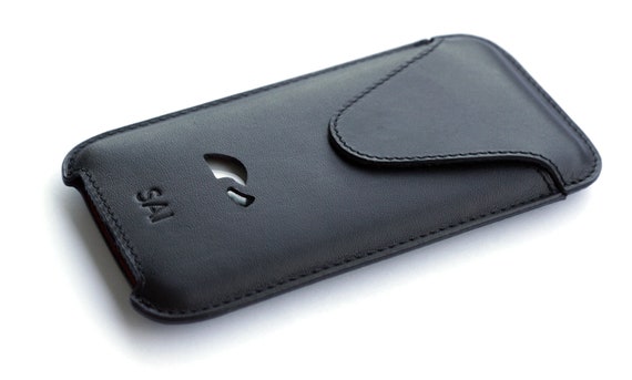 Leather Case iPhone SE 2020 & 2022 (2nd / 3rd Gen) - BLACK - Etsy
