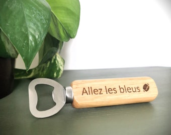 Customizable wooden bottle opener, Personalized bottle opener, engraved wooden gifts, personalized gifts.