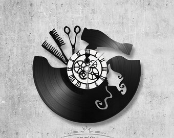 Générique Horloge complète en Vinyle Renaud - Vinyle 33 Tours Authentique - Matière première recyclée