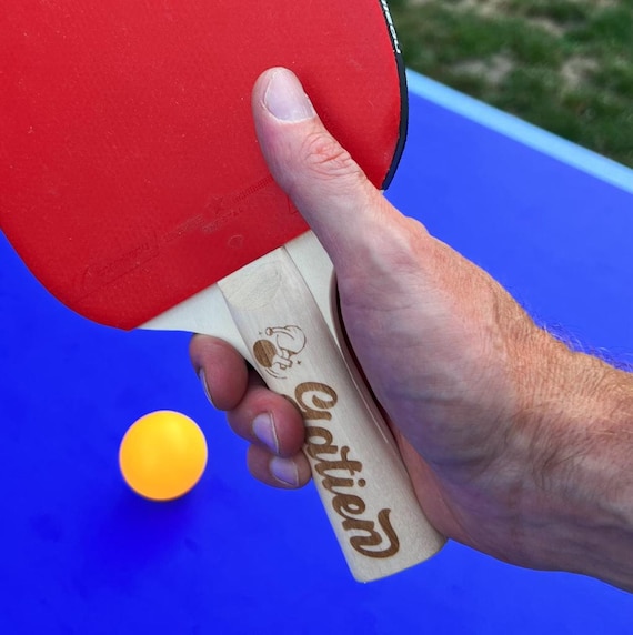 Raquette de Ping-Pong personnalisable, tennis de table
